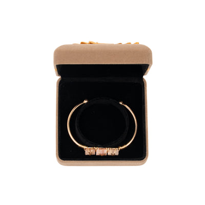 Sunstone Gold Bangle