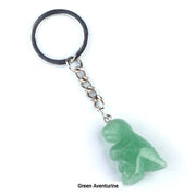 Aventurine Dino Keychain