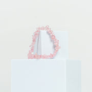 Rose Quartz Amethyst Chip Bracelet