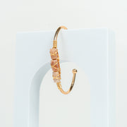 Sunstone Gold Bangle